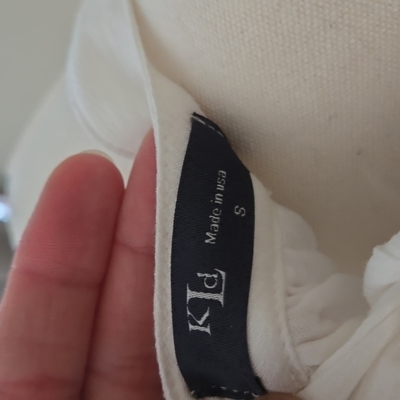 KLd white beach/summer dress size SMALL - Picture 8 of 8